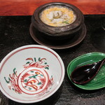 草庵 鍋島 - 温められた器で