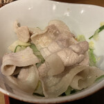 和楽亭 澤 - 日替り定食の豚しゃぶ