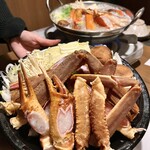 個室かに料理 蟹なが - カニ鍋