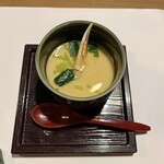 個室かに料理 蟹なが - カニ茶碗蒸し