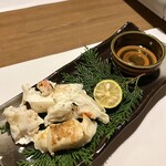 個室かに料理 蟹なが - 焼きイバラガニ