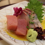 日本料理 ぎん -  勘八、鮪のお造り