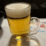 四季の味 小磯 - 生ビールキリンだと思う