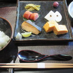 草庵 鍋島 - 草庵 鍋島で朝食