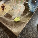 四季の味 小磯 - ヒラメ刺し