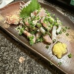 四季の味 小磯 - 鯵のたたき