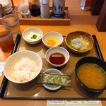 やよい軒 - しらすおろし朝食