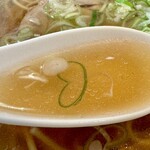若竹食堂 - クリアなスープ