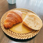 cocon3 - クロワッサン焼くとガリガリでめっちゃ香ばしい☆