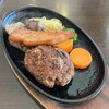 レストラン こもれ陽 - サーロイン&ハンバーグ 1870円
厚切りベーコン1枚 330円
