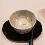 すし宮川 - 金目鯛、月光百合根かぶら蒸し