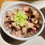燎 - 肉ご飯500円