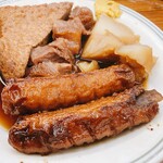 皆様食堂 - ゴボ天にスジに厚揚げ♡