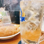 皆様食堂 - まずはハイボールで♪