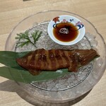 金沢炉端あっぱれ - 沖漬け　これは日本酒！も少し後に頼めばよかった。