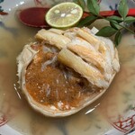 金沢炉端あっぱれ - 上の身を取ると中には卵びっしり！