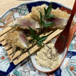 金沢炉端あっぱれ - アジフライ