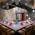 和食 鉄板 しろよし - 内観（鉄板焼き個室）