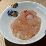 金沢炉端あっぱれ - 塩辛　日本酒です！