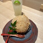 金沢炉端あっぱれ - カニクリームコロッケ　このタイプは初めて