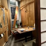 串揚げ 六角亭 - 内観