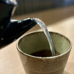 串揚げ 六角亭 - そば湯までしっかりある！