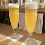 串揚げ 六角亭 - サッポロ 白穂乃香