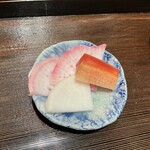 江戸焼肉 - お漬物