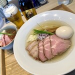 宍道湖しじみ中華蕎麦 琥珀 - 