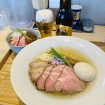 宍道湖しじみ中華蕎麦 琥珀 - 