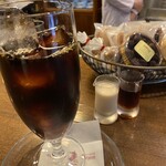 珈琲舎のだ - アイスコーヒー800円
