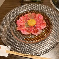 焼肉Garden MISAWA - 新鮮そのもの飛騨牛ユッケ