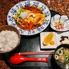 豆千代 - 出し巻き玉子あんかけ定食　800円