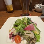 プント・テ - たくさん野菜のサラダ