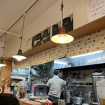 らーめん森や。 - 店内　忌野清志郎さん曲がかかってました。懐かしいですね♪