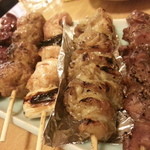 神楽坂 鳥竹 -  焼き鳥６種