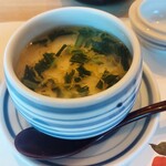 梅の花 - 茶碗蒸し