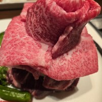 天空焼肉 星遊山 - 肉ケーキを別の角度から