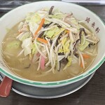 晴来軒 - ちゃんぽん並¥800＋（肉、海鮮）¥200