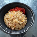 晴来軒 - 焼きめし大盛り¥800＋容器代¥100