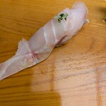 寿司処 松の - すずき昆布締め