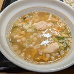 なか卯 - 親子丼にうどんだしin