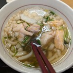 なか卯 - 親子丼に鶏肉in