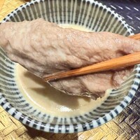 しゃぶしゃぶ　すき鍋　おもき 銀座店 - 松阪牛ゴマダレ