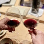 すしやのたい悟 - 赤ワインで乾杯・１