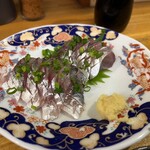洲崎食堂 - 黄金アジ刺身