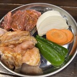 大衆焼肉 夢炭 - ハラミ､ホルモン
