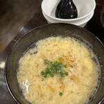 大衆焼肉 夢炭 - たまごスープ