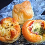 麦の穂 - 惣菜パン ３種