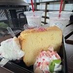 農園cafe苺果 - シフォンケーキ